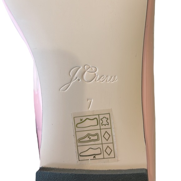 NEW J. Crew Zoe Romance Pink Patent Leather Ballet Flats - 7 - Picture 13 of 15